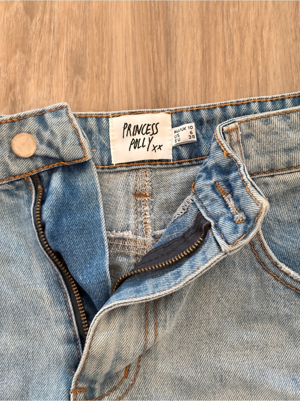 Princess Polly Light Wash Men’s Slim Jeans